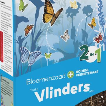 DCM Bloemenmengsel Vlinders 